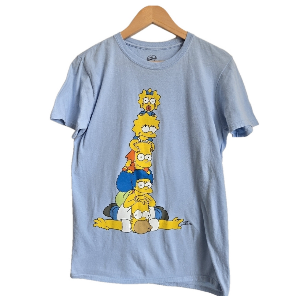 The Simpsons Stacked Family T-Shirt Size Medium